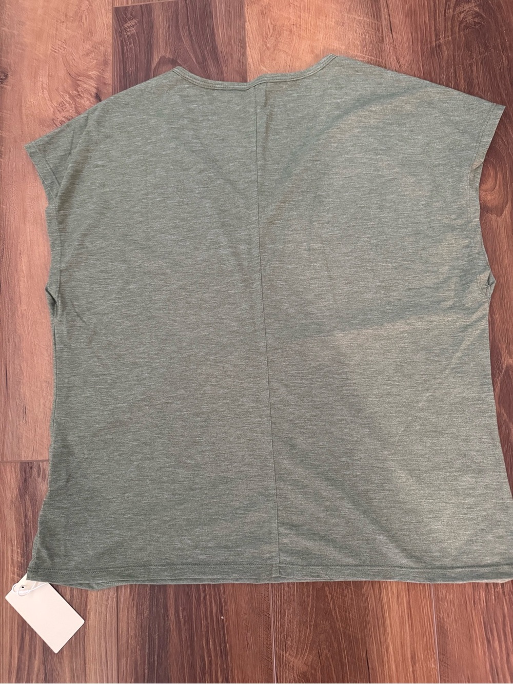 HALARA Light Green V-Neck Short Sleeve Tee - Picture 2 of 7